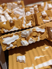 Load image into Gallery viewer, Sea Moss Soap Infused Turmeric, Honey, Oats and activated charcoal